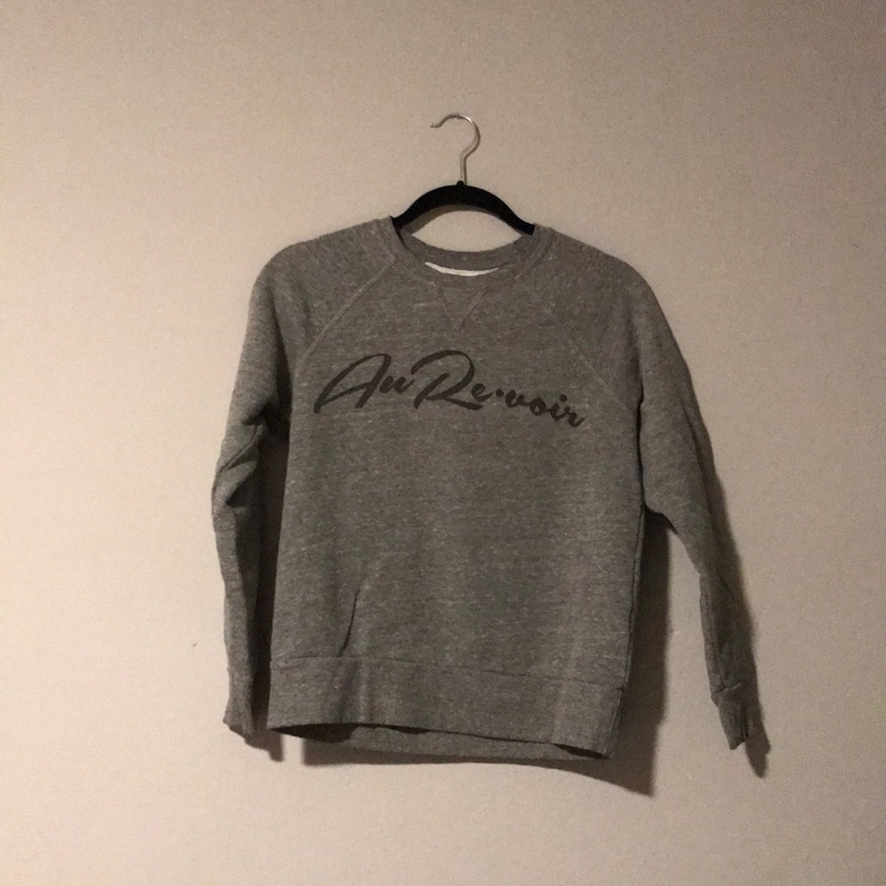 Graphic crew sweatshirt
